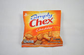 Simply Chex Cheddar Cereal Pieces, 0.92 Ounce -- 60 per case.