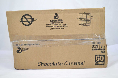 Simply Chex Chocolate Caramel Cereal Pieces, 1.03 Ounce -- 60 per case.