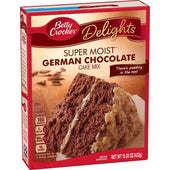 Betty Crocker Supermoist German Chocolate Cake Mix, 15.25 Ounce -- 12 per case.
