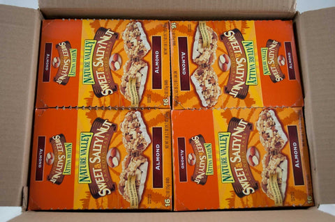 General Mills Nature Valley Sweet and Salty Almond Nut Granola Snack Bar, 1.2 Ounce -- 128 per case.