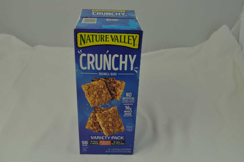 Nature Valley Crunchy Variety Pack Granola Bars, 73.01 Ounce -- 162 per case.