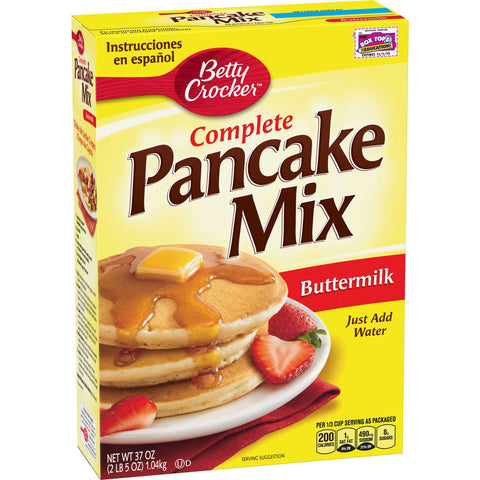 Betty Crocker Buttermilk Pancake Mix, 37 Ounce -- 15 per case.