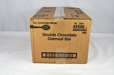 Betty Crocker Double Chocolate Oatmeal Bar, 1.24 Ounce -- 144 per case.