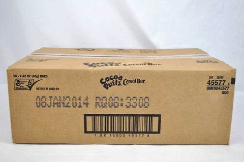 Cocoa Puffs Cereal Bar,1.42 Ounce -- 96 per case.
