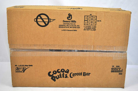 Cocoa Puffs Cereal Bar,1.42 Ounce -- 96 per case.