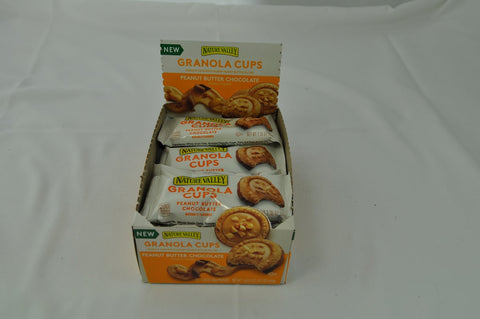 Nature Valley Peanut Butter Chocolate Granola Cups, 16.2 Ounce -- 6 per case.