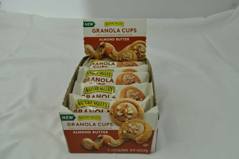 Nature Valley Almond Butter Granola Cups, 14.88 Ounce -- 6 per case.