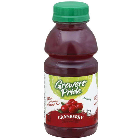 Florida Natural Growers Pride Cranberry Cocktail Juice, 10 Fluid Ounce -- 24 per case.