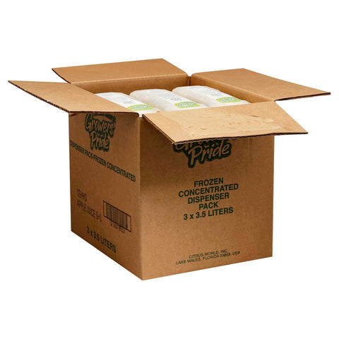Floridas Natural Growers Pride Apple Juice, 3.5 Liter -- 3 per case