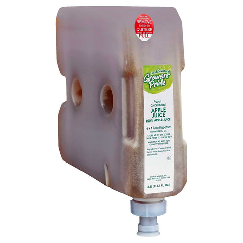 Floridas Natural Growers Pride Apple Juice, 3.5 Liter -- 3 per case