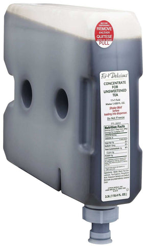 Fit and Delicious 11 Plus 1 Unsweetened Tea, 3.5 Liter -- 3 per case.