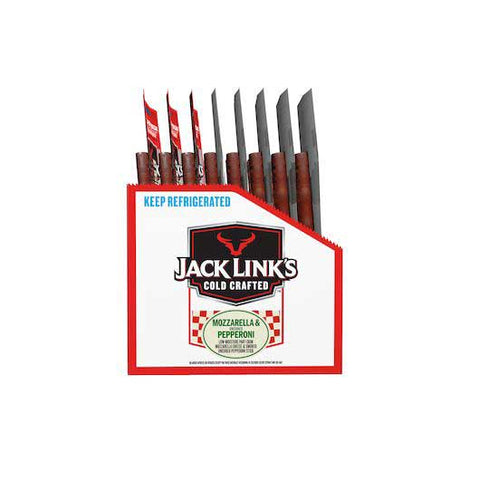 Jack Links Pepperoni Pork and Beef Mozzarella Cheese Stick, 1.75 Ounce -- 16 per case
