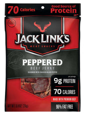 Jack Links Peppered Beef Jerky, 0.9 Ounce -- 48 per case