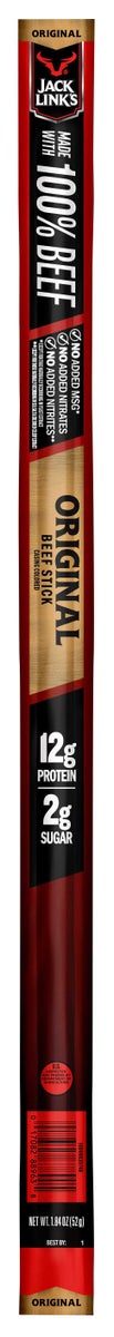 Jack Links Original Beef Sticks, 1.84 Ounce -- 144 per case