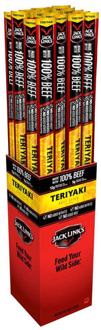 Jack Links Teriyaki Beef Sticks, 1.84 Ounce -- 144 per case