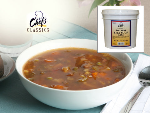 Chefs Choice Beef Soup Base, 5.5 Pound -- 3 per case.