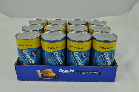 Pillsbury Grands Southern Homestyle Butter Tasting Biscuits, 16.3 Ounce -- 96 per case