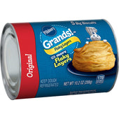 Pillsbury Grands Unbaked Flaky Layers Original Biscuits, 10.2 Ounce -- 12 per case.