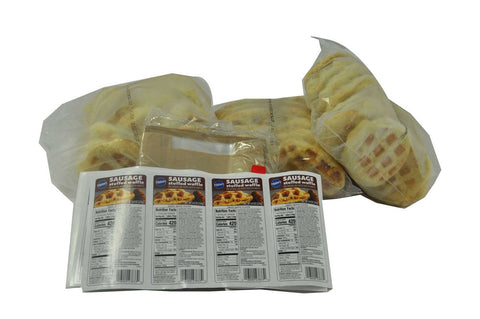 Pillsbury Sausage Egg and Cheese Stuffed Waffle, 4.6 Ounce -- 36 per case