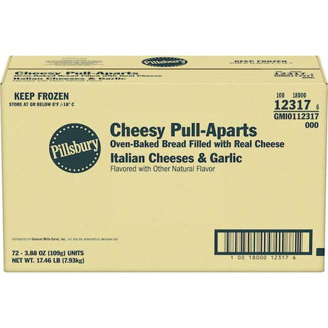 Pillsbury Cheesy Pull-Apart Bread, 3.88 Ounce -- 72 per case
