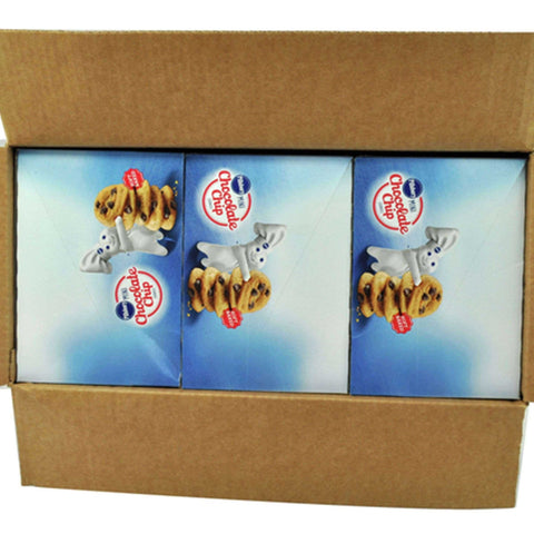 Pillsbury Soft Baked Mini Chocolate Chip Cookies, 18 Ounce -- 9 per case.