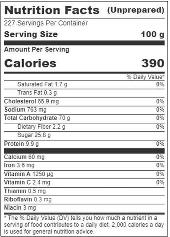 Pillsbury Cake Donut Mix, 50 Pound