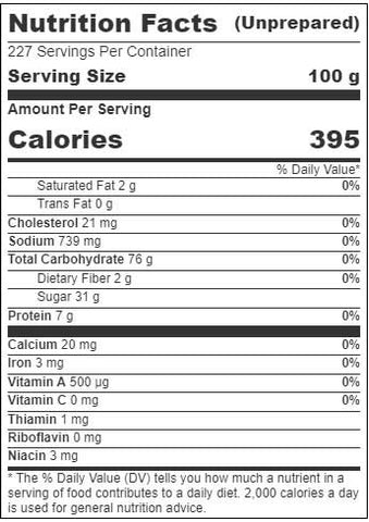 Pillsbury Sour Cream Artificial Flavor Old Fashioned Cake Donut Mix , 50 Pound