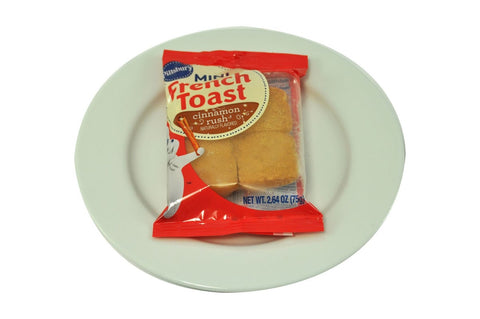 Pillsbury Cinnamon Rush Mini French Toast, 2.64 Ounce -- 72 per case.