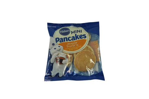 Pillsbury Maple Burst n Mini Pancake, 3.17 Ounce -- 72 per case.