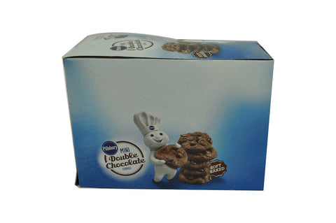 Pillsbury Soft Baked Mini Double Chocolate Cookies, 18 Ounce -- 9 per case.