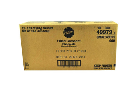Pillsbury Chocolate Filled Crescent -- 72 per case.