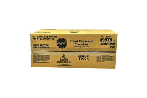 Pillsbury Chocolate Filled Crescent -- 72 per case.