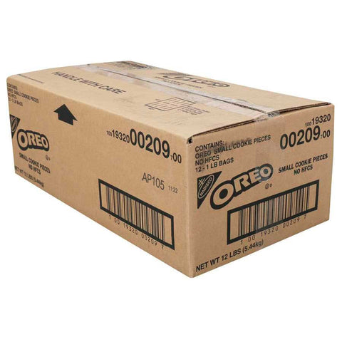 Oreo Pieces No HFCS Cookies, 1 Pound -- 12 per case.