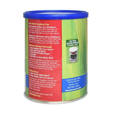 Clabber Girl Corn Starch, 12 Ounce -- 12 per case.