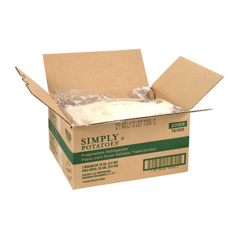 Michael Foods Northern Star Shredded Hash Brown Potato, 10 Pound -- 2 per case.