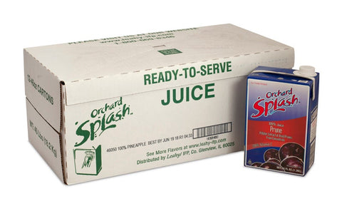 Leahy IFP Aseptic Juice 100 Percent Prune Ready To Serve 12 Case 46 Ounce