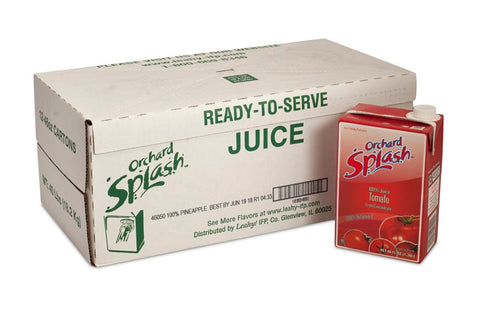 Orchard Splash 100 Percent Tomato Juice, 46 Fluid Ounce -- 12 per case