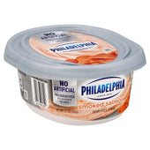 Philadelphia Smoked Salmon Cream Cheese Spread, 8 Ounce -- 12 per case.