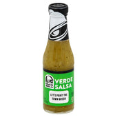 Taco Bell Verde Restaurant Sauce, 7.5 Ounce -- 12 per case.