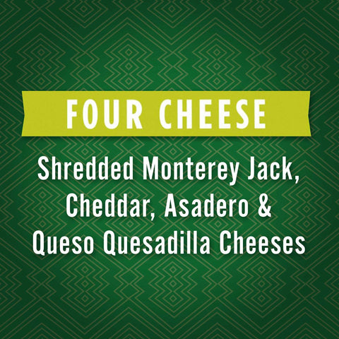 Kraft Finely Shredded Mexican Style Four Cheese, 8 Ounce -- 12 per case.