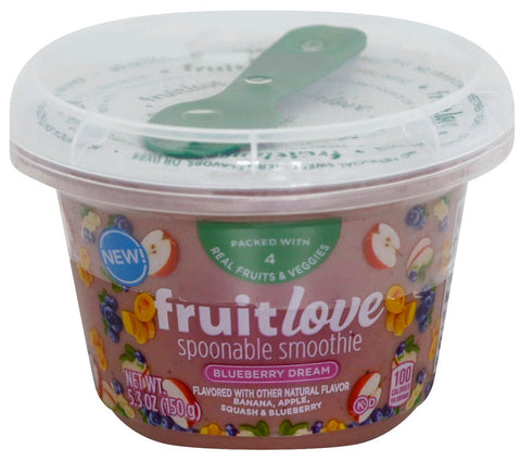 Fruit Love Blueberry Dream Smoothie Cup, 5.3 Ounce -- 6 per case
