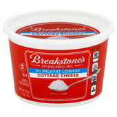 Kraft Breakstones Small Curd Cottage Cheese, 16 Ounce -- 12 per case.