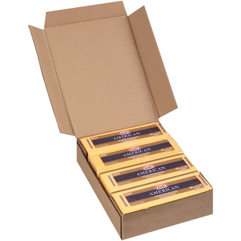Kraft American Ribbon Sliced Cheese, 5 Pound -- 4 per case.