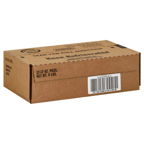 Velveeta Individually Wrapped Sliced Cheese, 12 Ounce -- 12 per case