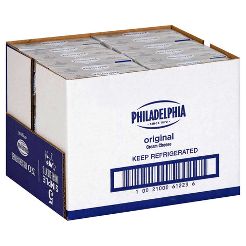 Kraft Philadelphia Original Cream Cheese - Rigid Box, 8 Ounce -- 36 per case.