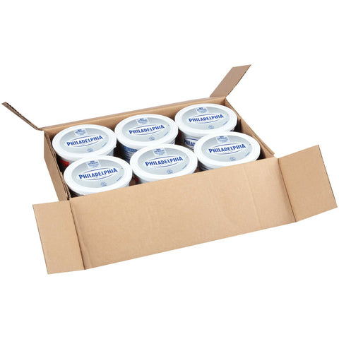 Philadelphia 3 Pound Cream Cheese Soft Tub Foodservice -- 6 per case.