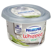 Philadelphia Whipped Chive Cream Cheese Spread, 7.5 Ounce -- 12 per case