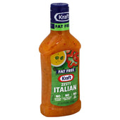 Kraft Fat Free Zesty Italian Salad Dressing, 16 Ounce -- 6 per case.