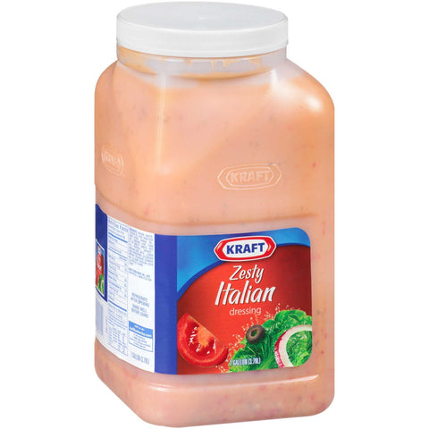 Kraft Dressing Zesty Italian, 1 Gallon -- 4 Case