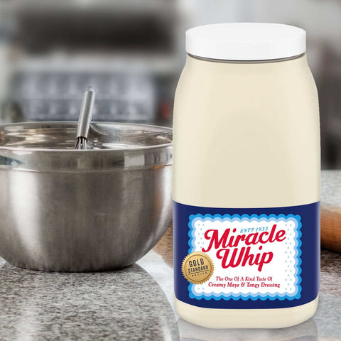 Kraft Original Miracle Whip Dressing, 1 Gallon -- 4 per case.